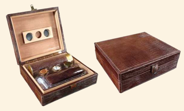 The Alligator 'Brown' Humidor...25 Ct.